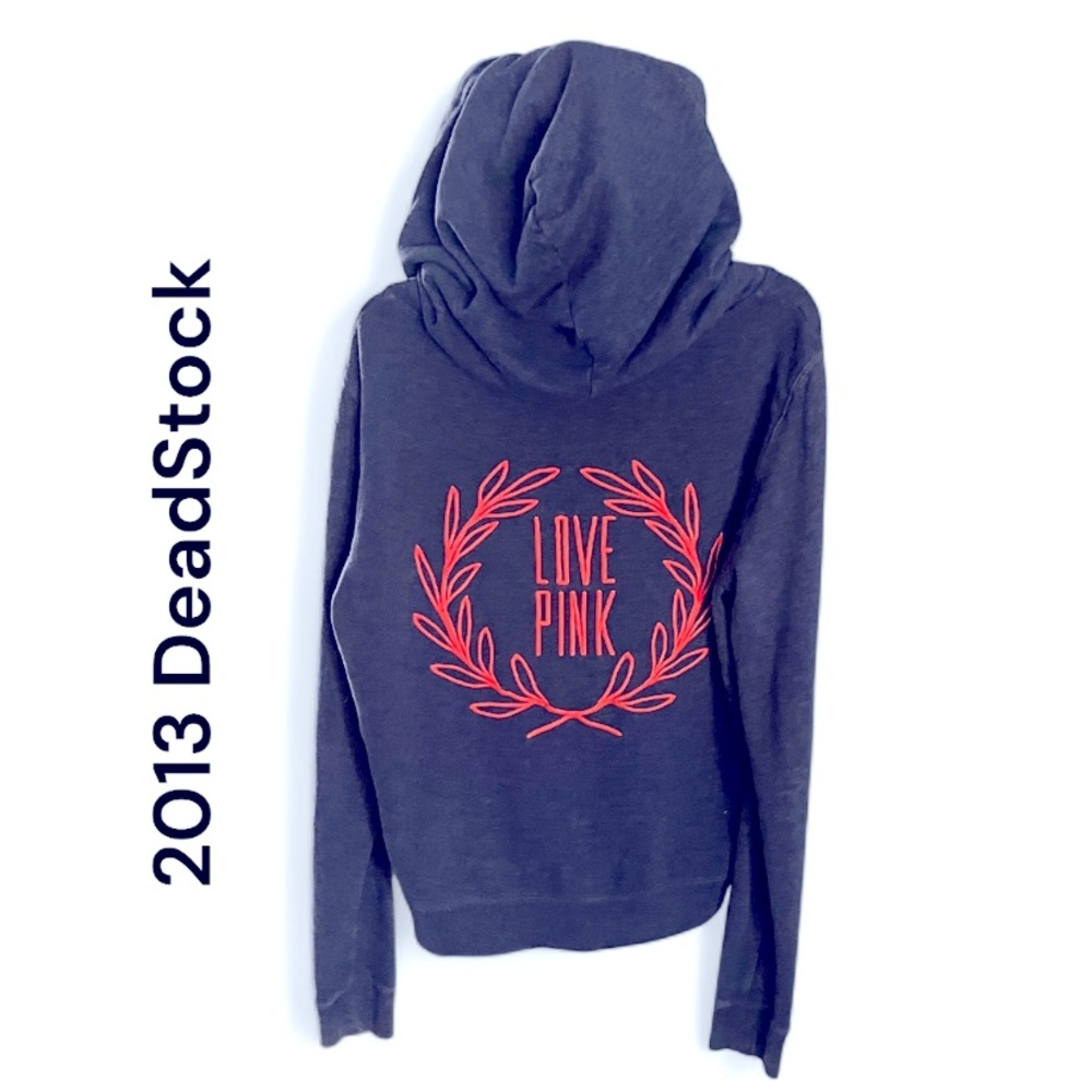 Pink Victoria's Secert Hooded Zip Up